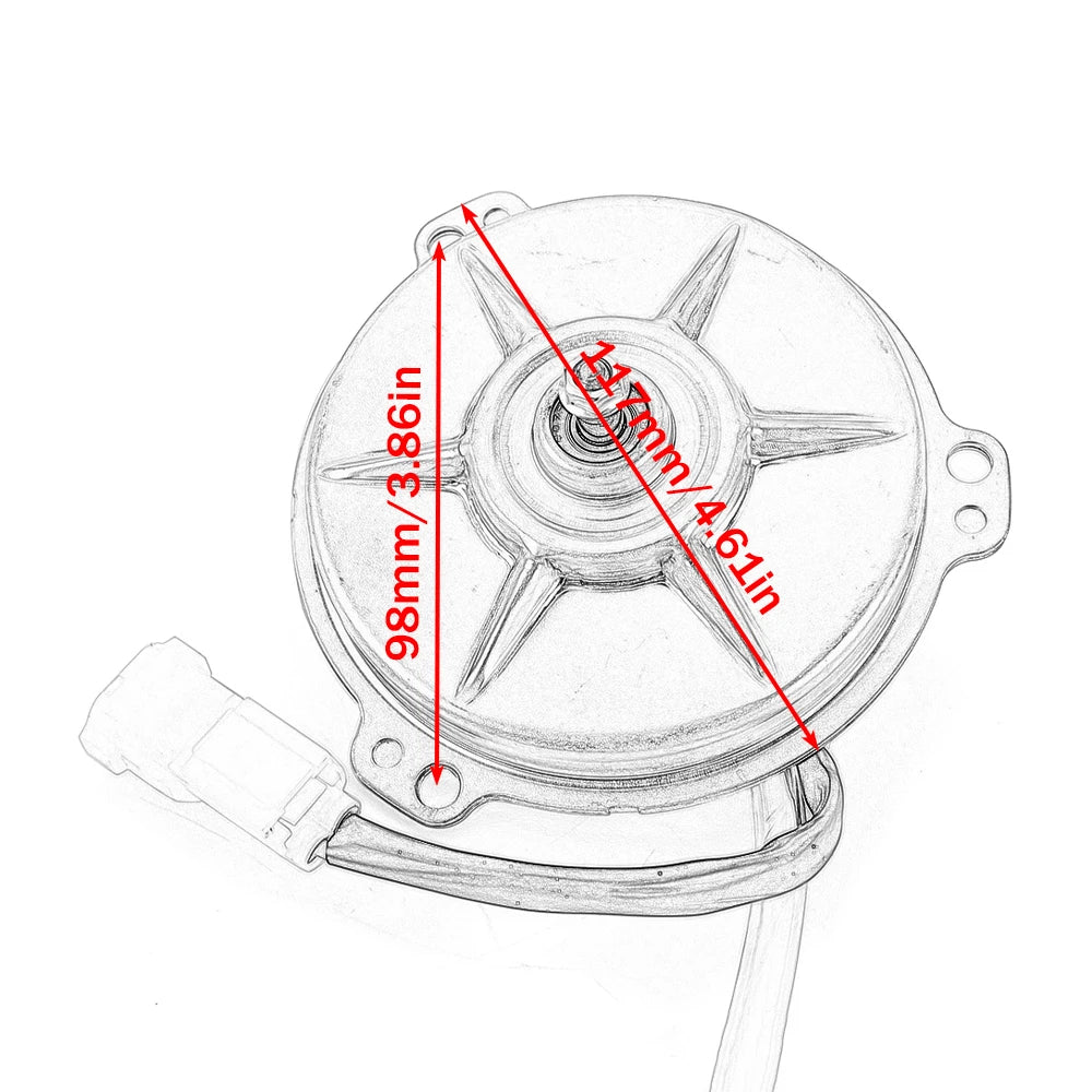 19030-HR3-A21 Starter Motor for Honda Rancher 420 Foreman 500 Foreman Rubicon 500 TRX420FA TRX420FM TRX420TE TRX520FA TRX520FE