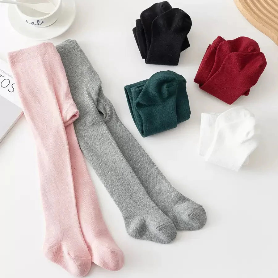 One pair of full-leg baby leggings is suitable for boys and girls aged 0-4 in five colors