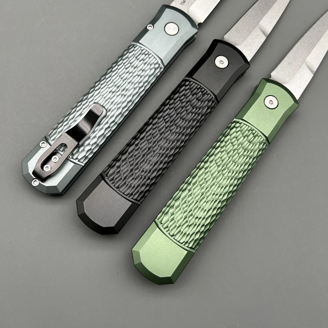 PRO Folding Knive GODFATHER 920 926 154-CM Blade CNC Aluminum Handle Tactical Gear EDC Defense Outdoor Automatic pocket knives