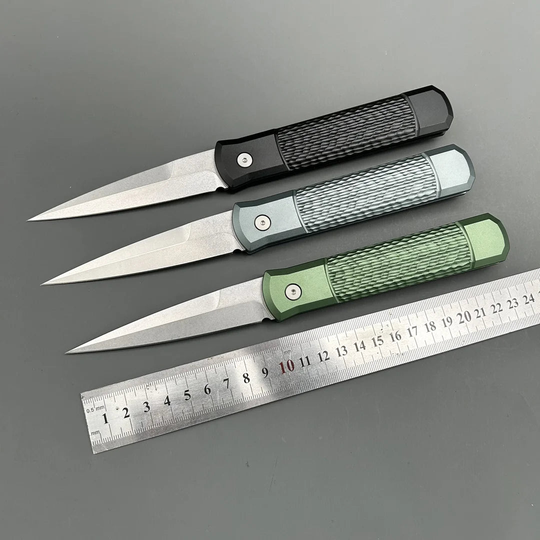 PRO Folding Knive GODFATHER 920 926 154-CM Blade CNC Aluminum Handle Tactical Gear EDC Defense Outdoor Automatic pocket knives