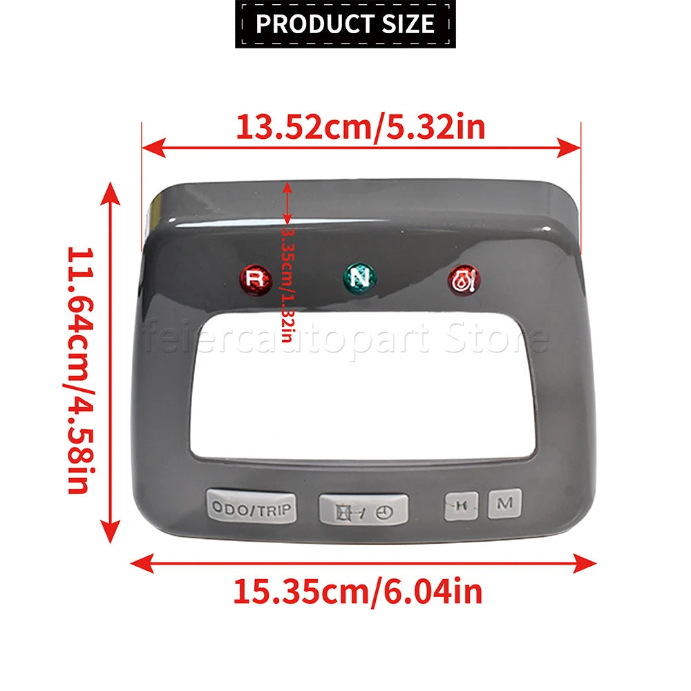 37201HN0A01 For Honda For Rancher 350 450 500 Speedometer Dash Upper Cover 37201-HN0-A01 Car Part Replacement