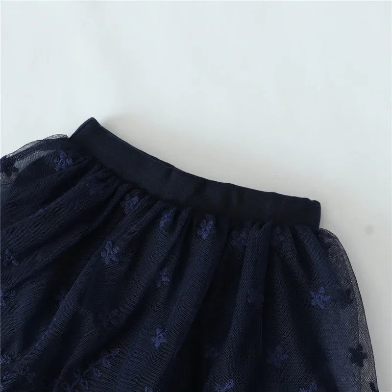 Baby Girls Leggings Kids Lace Princess Skirt Pants Spring Autumn Children Cotton Trousers 1-8 Years Girl Solid Color Leggings