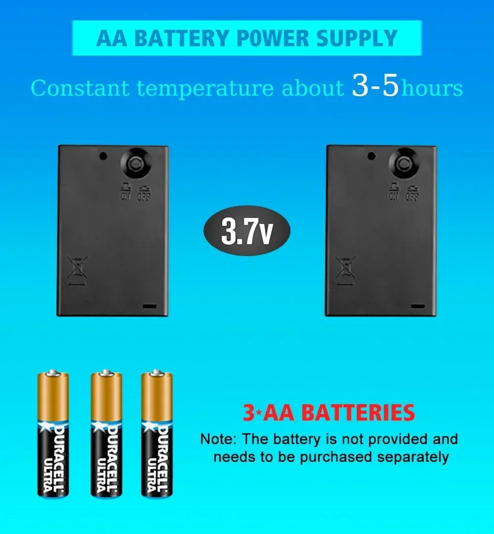 Heated Motorcycle Gloves Winter Moto Heated Gloves Warm Waterproof For Snowmobile Heating Thermal Gloves