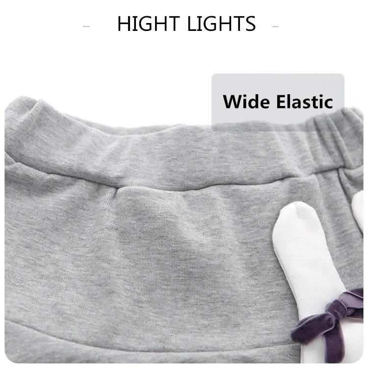 Baby Girls Leggings Kids Lace Princess Skirt Pants Spring Autumn Children Cotton Trousers 1-8 Years Girl Solid Color Leggings