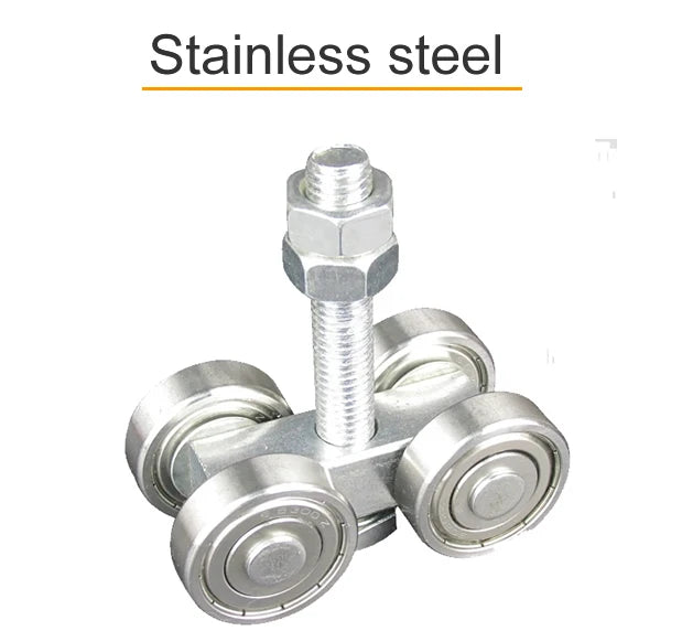 Door pulley Heavy Sliding door hanging wheel Industrial door Sliding doors Factory hanging rail bear 400kg strong durable