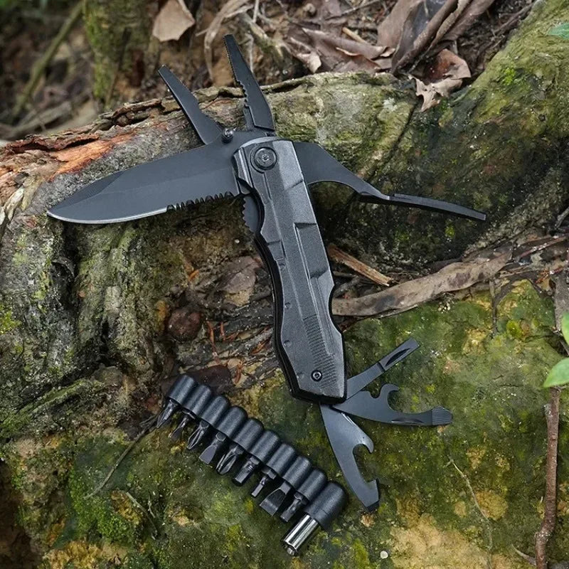 New Multifunction Stainless Steel Multi-tool Pocket Knife Pliers Mini Portable Knife for Hunting Camping Survival Folding Knife