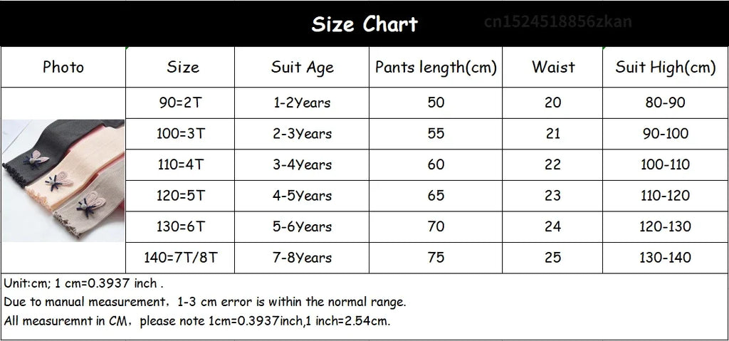 Girls Leggings Autumn Spring Cute Cotton Elastic Waist Children Kids Baby Pants Bottom