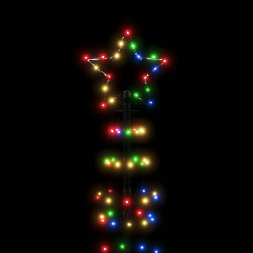 570 LEDs Colorful Christmas Tree Light with Spikes 118.1\" Christmas Lights