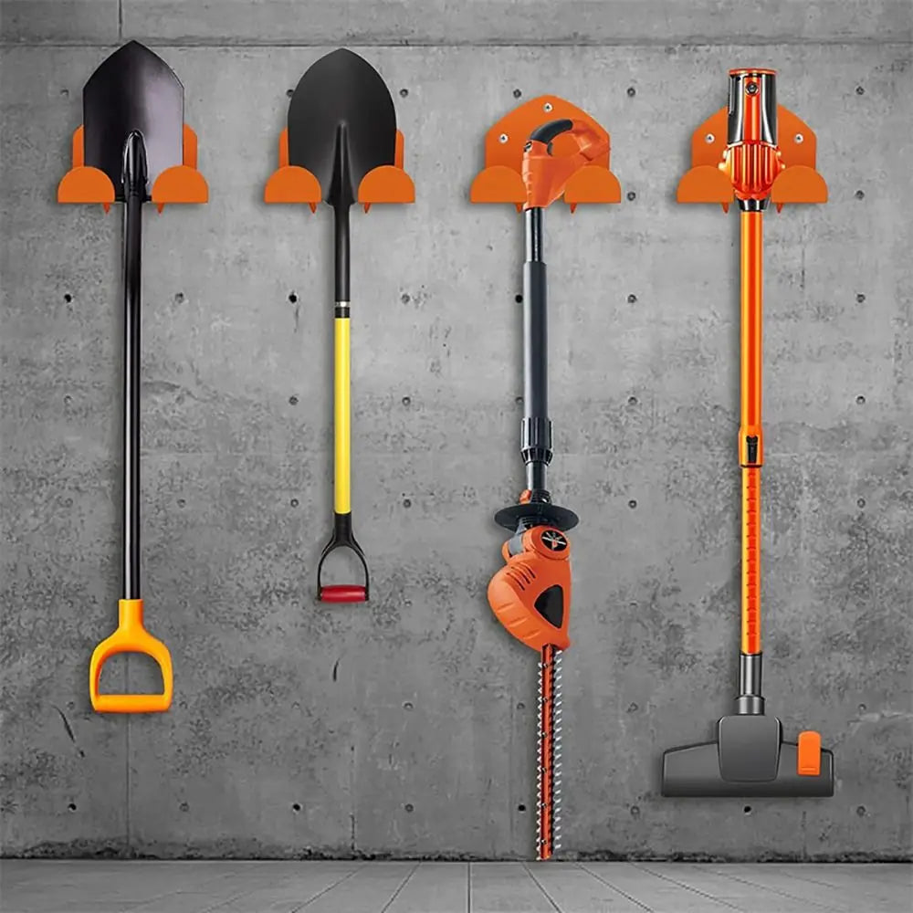 Heavy Duty Weeder Eater Hanger Support Wall-Mounted Lawn Mower Rack Trimmer Shelf Garage Organizer Garage Storage Hanger