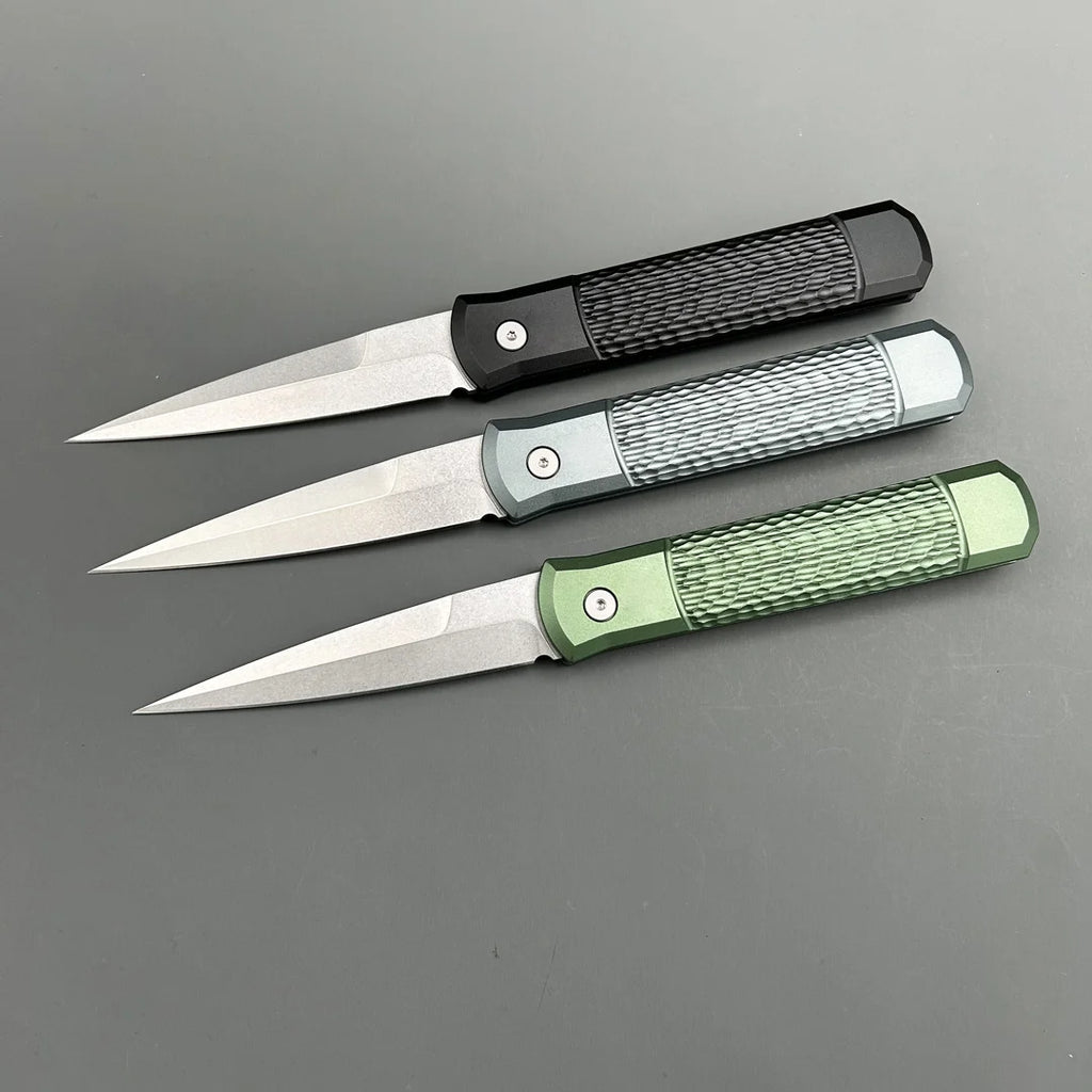 PRO Folding Knive GODFATHER 920 926 154-CM Blade CNC Aluminum Handle Tactical Gear EDC Defense Outdoor Automatic pocket knives