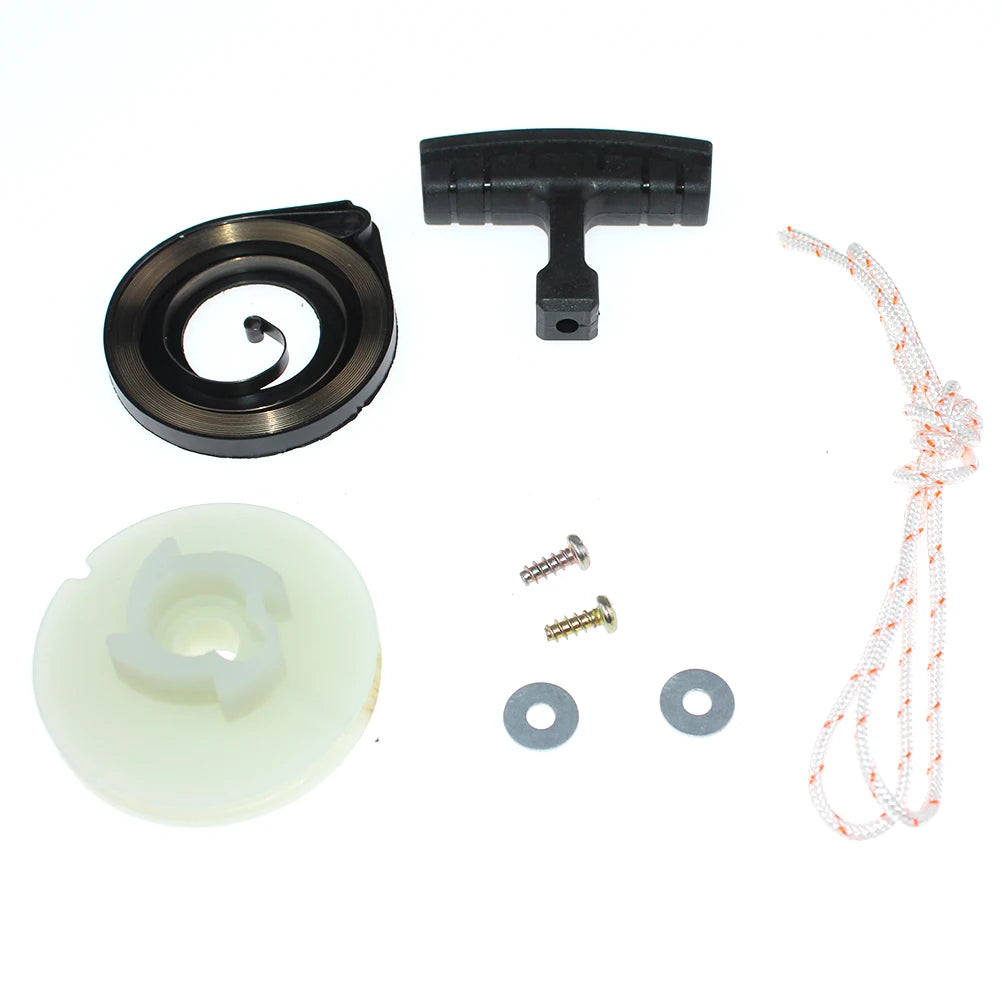Recoil Spring Starter Hand Rope Pulley For Husqvarna 50 50 Rancher 51 55 55 Rancher Chainsaw 503151801 503608803 501761001