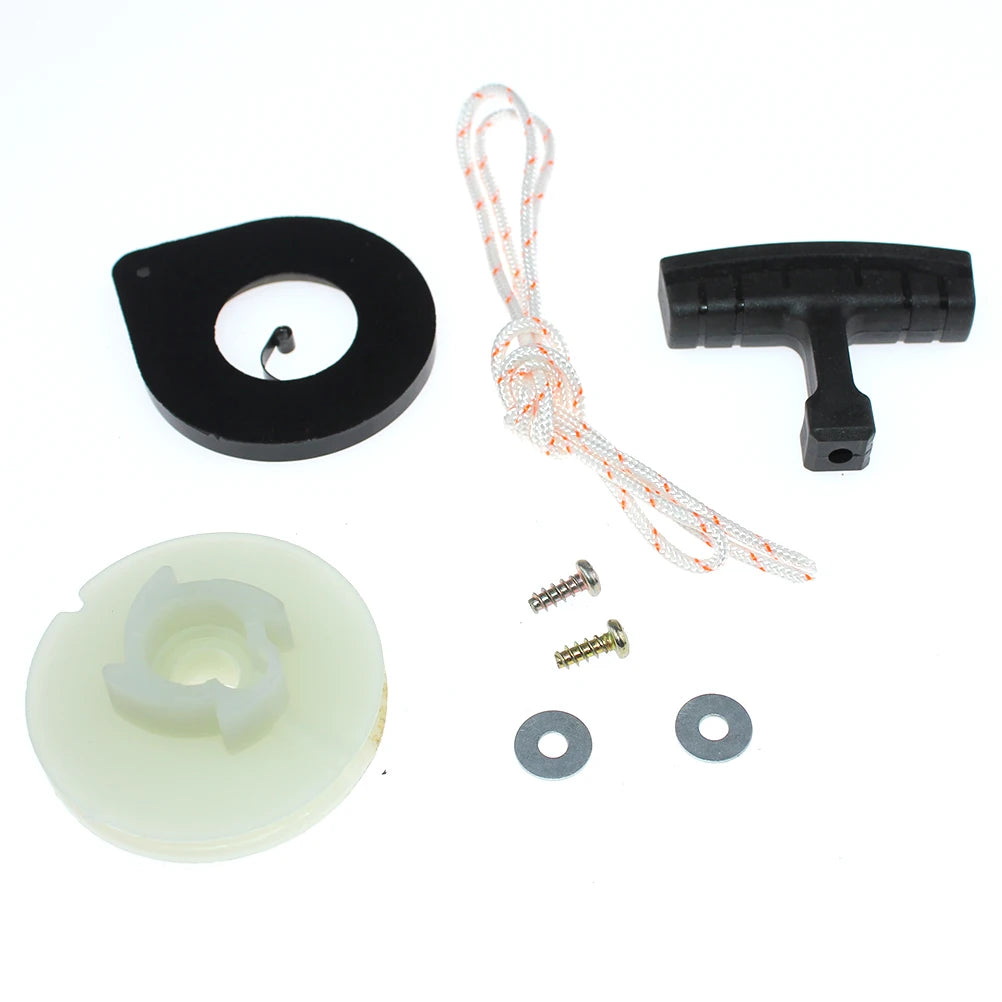 Recoil Spring Starter Hand Rope Pulley For Husqvarna 50 50 Rancher 51 55 55 Rancher Chainsaw 503151801 503608803 501761001