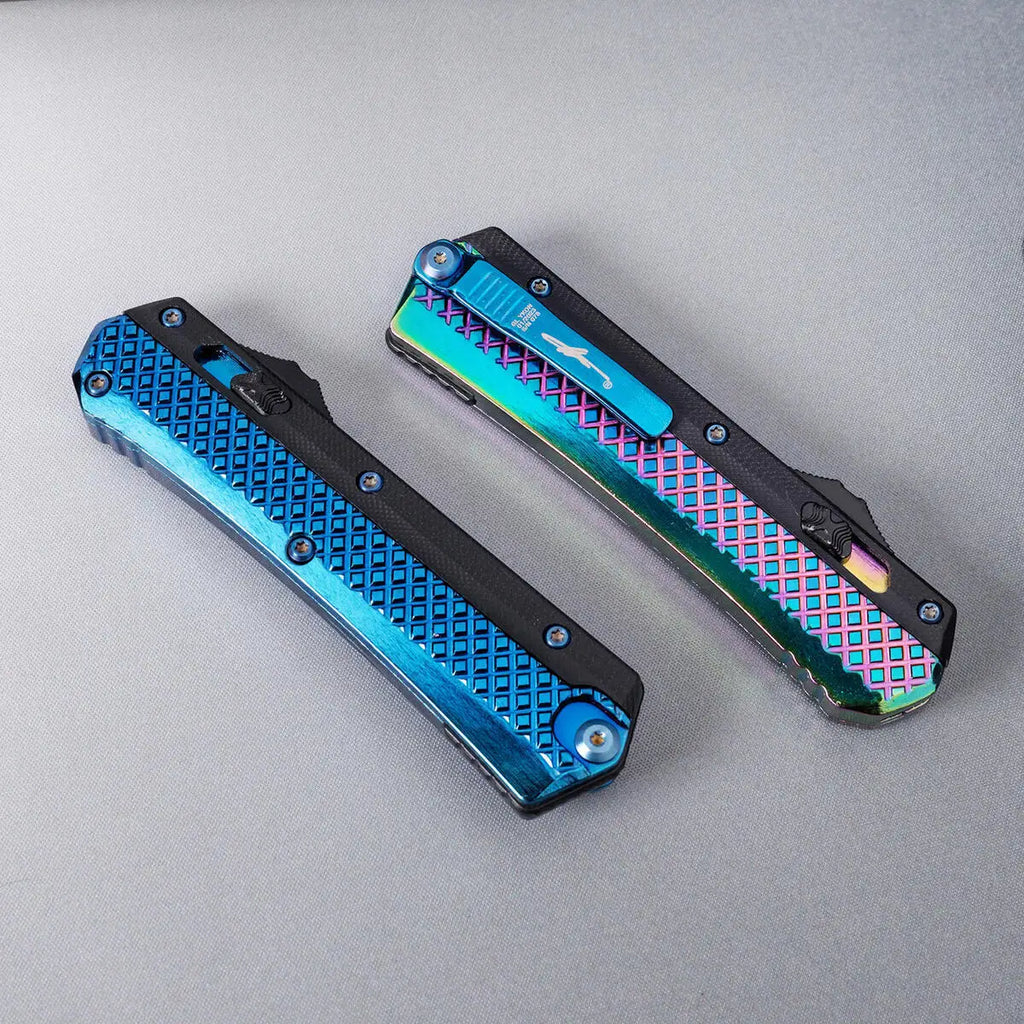 Glykon Micro OTF Tech Knife - Ideal for Outdoor Camping and Hunting