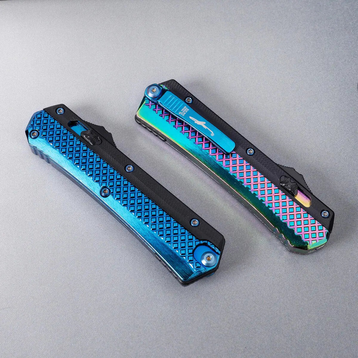 Glykon Micro OTF Tech Knife - Ideal for Outdoor Camping and Hunting