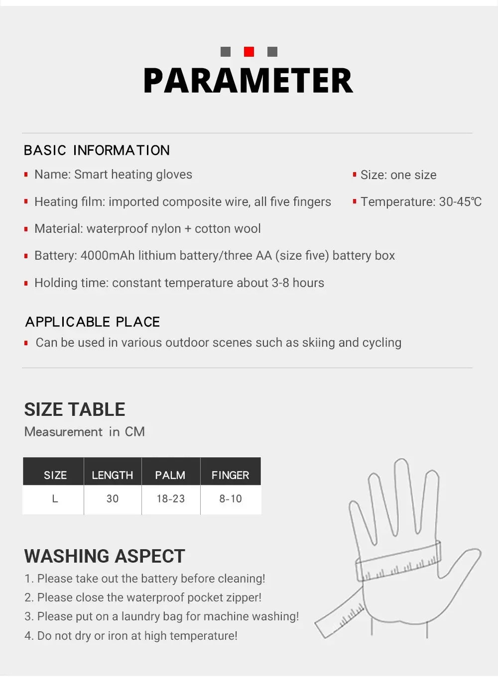 Heated Motorcycle Gloves Winter Moto Heated Gloves Warm Waterproof For Snowmobile Heating Thermal Gloves