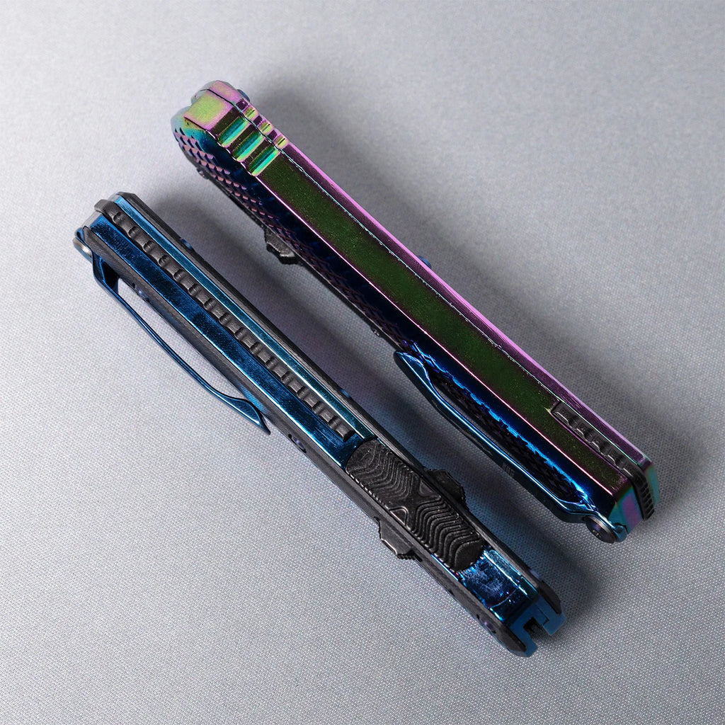 Glykon Micro OTF Tech Knife - Ideal for Outdoor Camping and Hunting