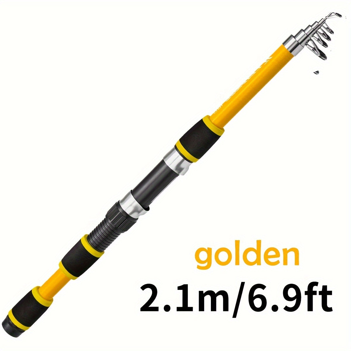 Travel Telescopic Fishing Rod: Enjoy Fishing Anywhere With This Lightweight Glass Fiber Fishing Rod