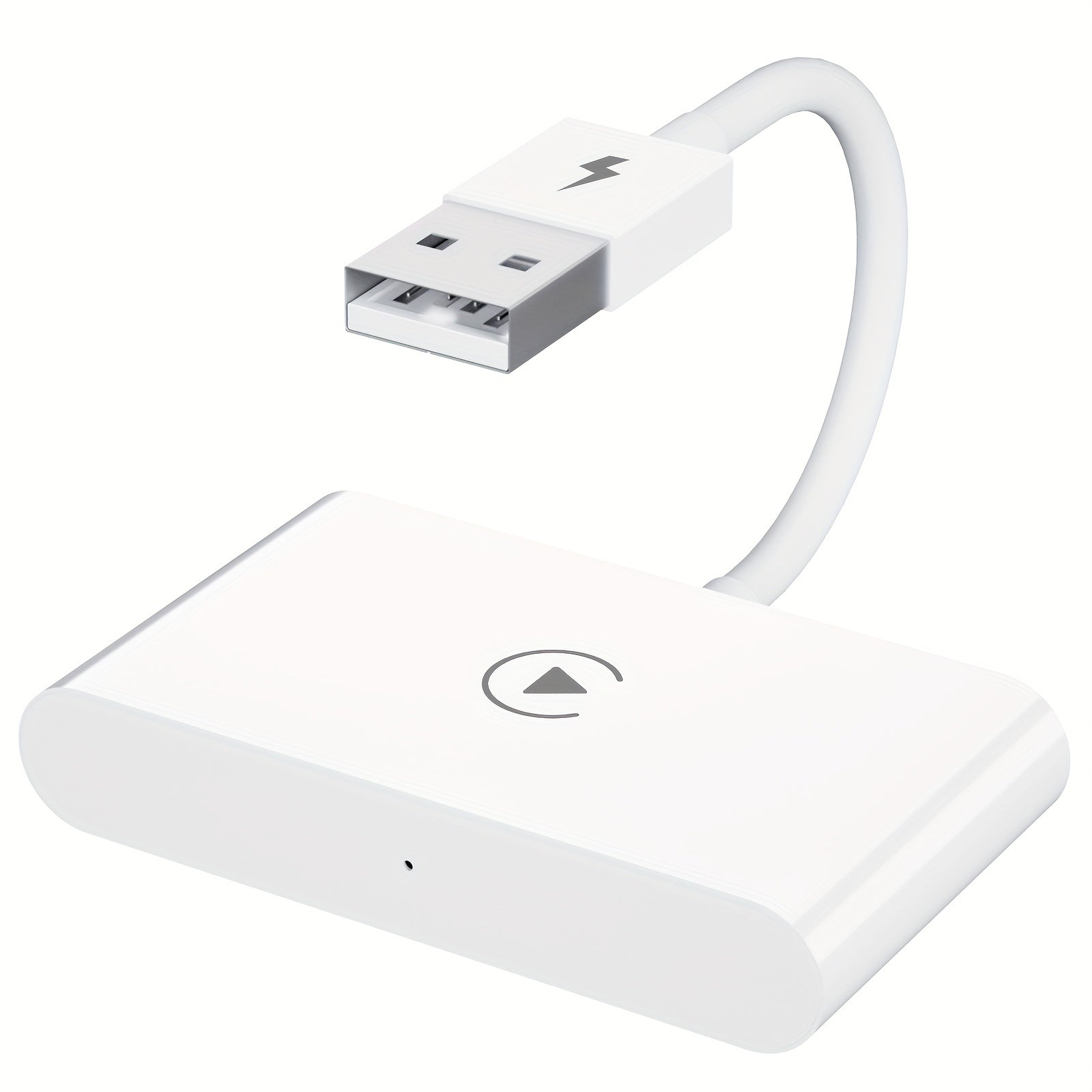 Wireless CarPlay Adapter Wired to Wireless Plug & Play - Wireless 5.0, Auto Connect, Compatible with 600+ Cars (2016+), USB-Powered for iPhone iOS 10+, Carplay Wireless Adapter, Call Management, Compact Design, Highquality El