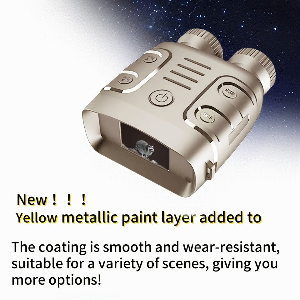 NovaLens 1080P Night Vision Binoculars Goggles HD 10X Zoom, Day/Night Use 800m Range, Photo/Video Recording for Hunting/Fishing/Camping with 2.4" Screen -Outdoor Survival Gear, Perfect Gift for Men Ideal for Wildlife Observat