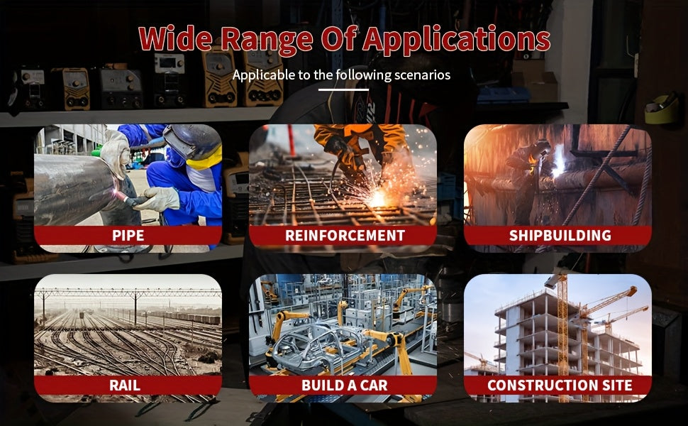 135A 110V Stick/Lift TIG 2-in-1 Welder Dc Inverter Welder With LCD Digital, Thermal Protection, Electrodes, Hot Start Portable MMA Arc/Lift TIG Welder