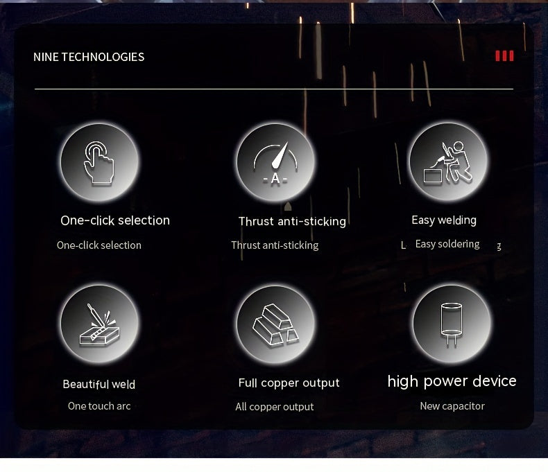 110V Portable Electric Spot Welding Machine - Efficient Semi-Automatic Inverter Welder with Lightweight Design, Easy Operation, and American Standard Household Safety - Ideal for Beginners and DIY Enthusiasts