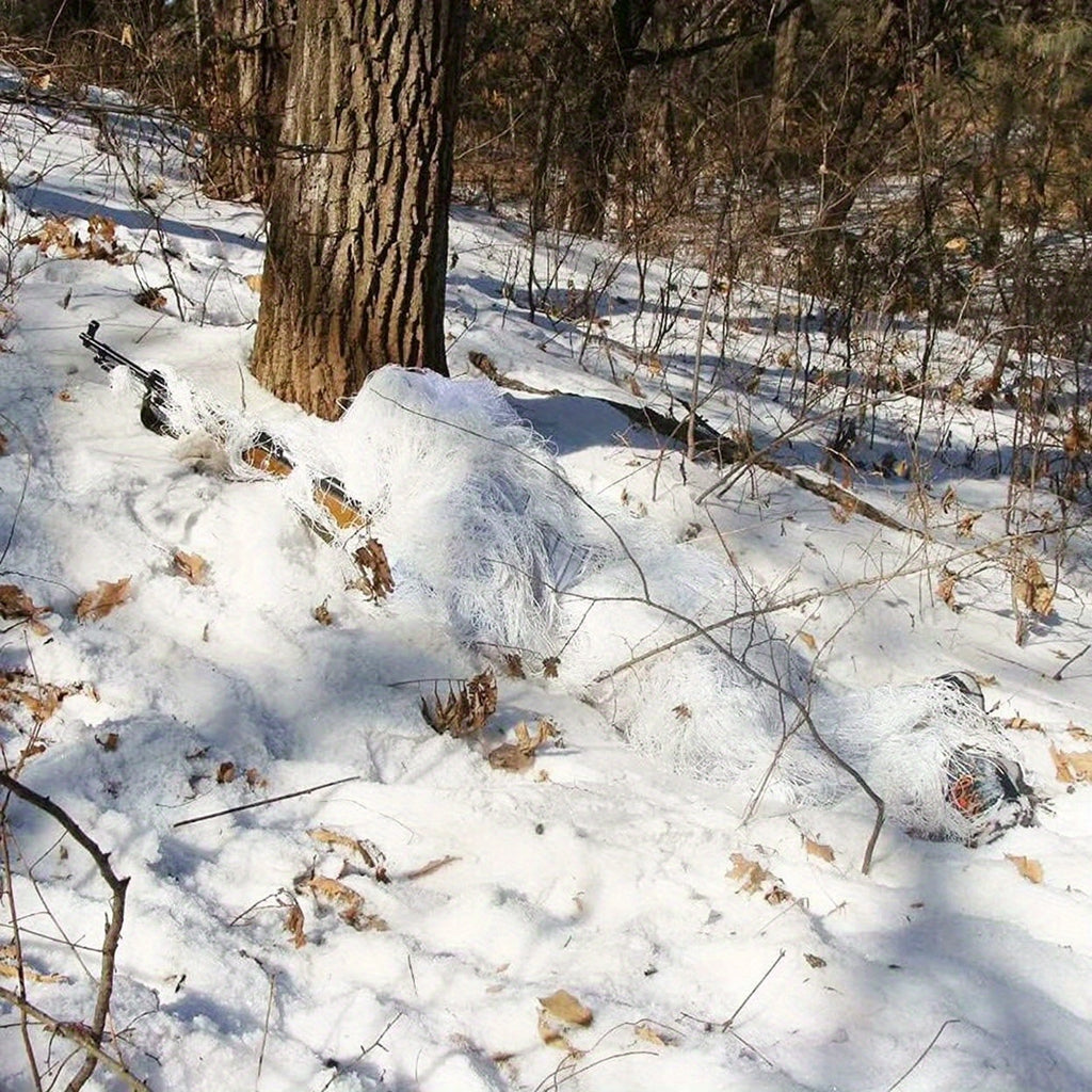 Men's Dry Grass Ghillie Suit, Winter Camo Hunting Suit, Airsoft Gillie Suit Hooded Camouflage Hunting Gear