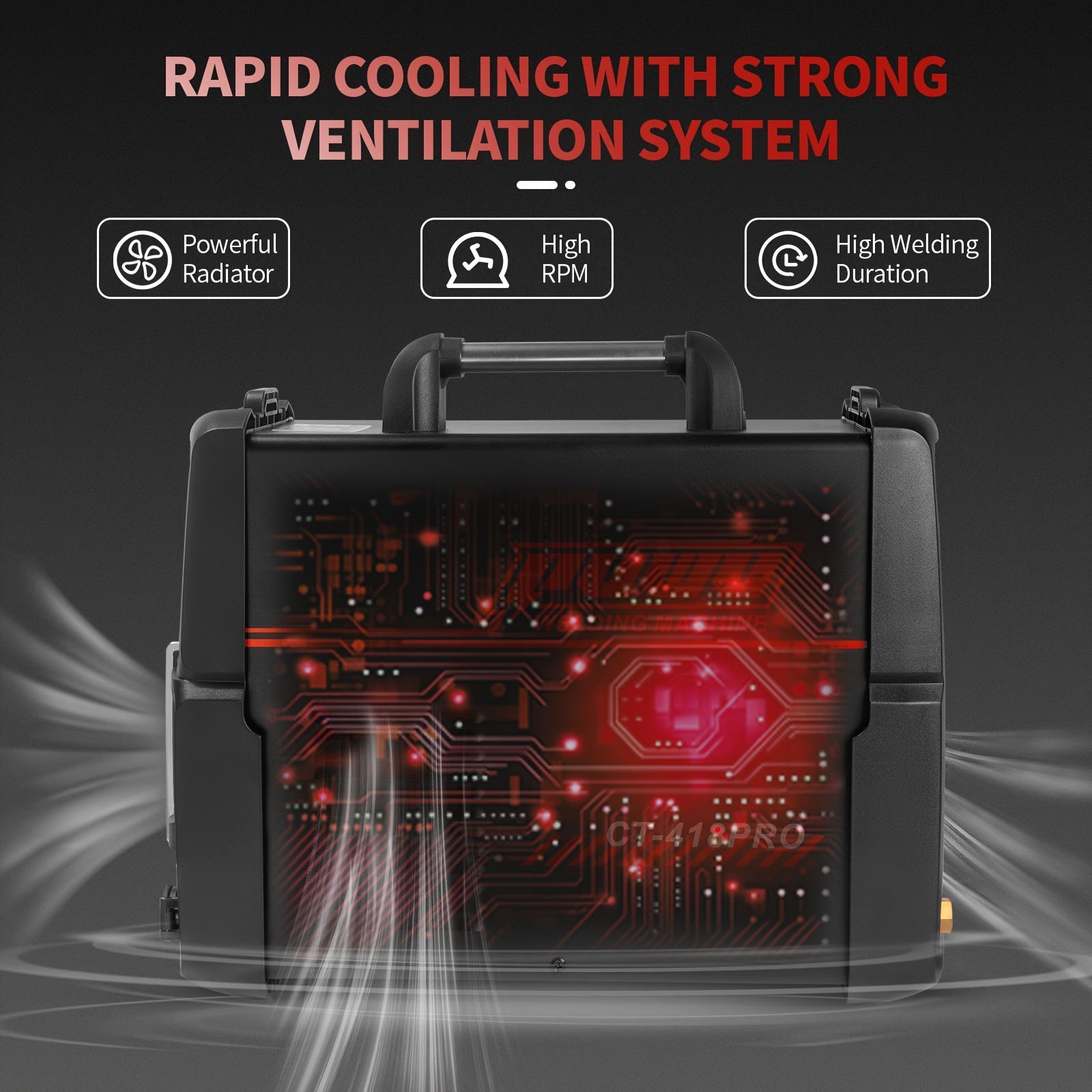 Plasma Cutter Welder Gas MIG/Gasless MIG/Lift TIG/Stick/CUT 5 In 1 Welding Machine With 110V/220V Dual Voltage, Thermal Protection IGBT Inverter LED Digital Display Multi Process Welder