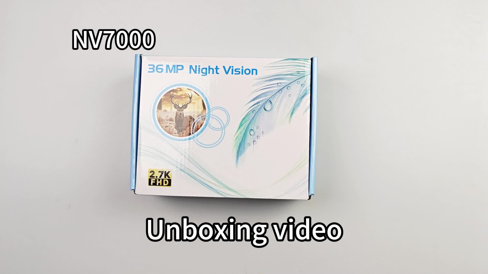 Lantoocam 2.7K Night Vision Binoculars - Record Video & Photo for Camping, Backyard Safety, 2000mAh Rechargeable + Free 32GB Card, Hunting Gear, Camping Equipment, Ergonomic Grip, Compact Design, Durable Construction, Precisi