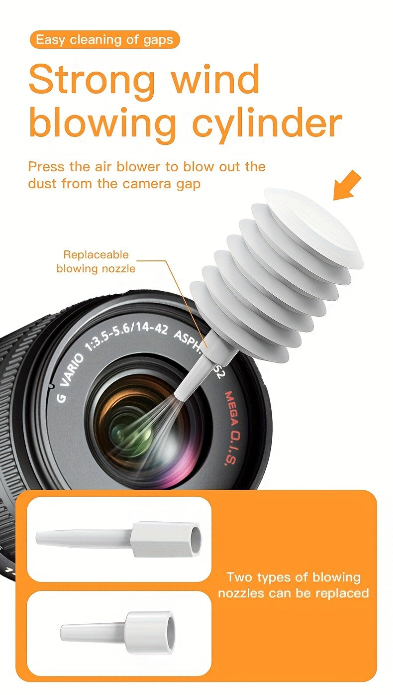 HOTU 20-in-1 Electronics Cleaning Kit - Multi-Function Brush Set for Cameras, Smartphones, Laptops, Tablets & Earbuds