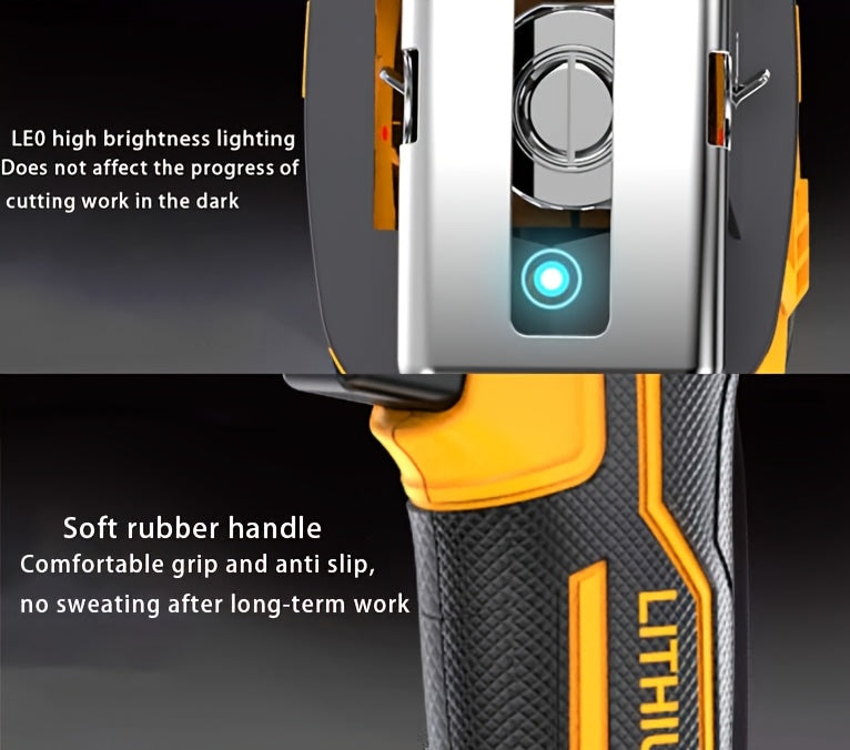 Lithium Electronics, Electric Cordless Saw, Cordless Saw Blade, Cordless Reciprocating Saw, Suitable For Home And Outdoor Use, Suitable For Electric Reciprocating Saw, Cutting Trees, PVC, Thin Wood Boards And Soft Metal Wood.