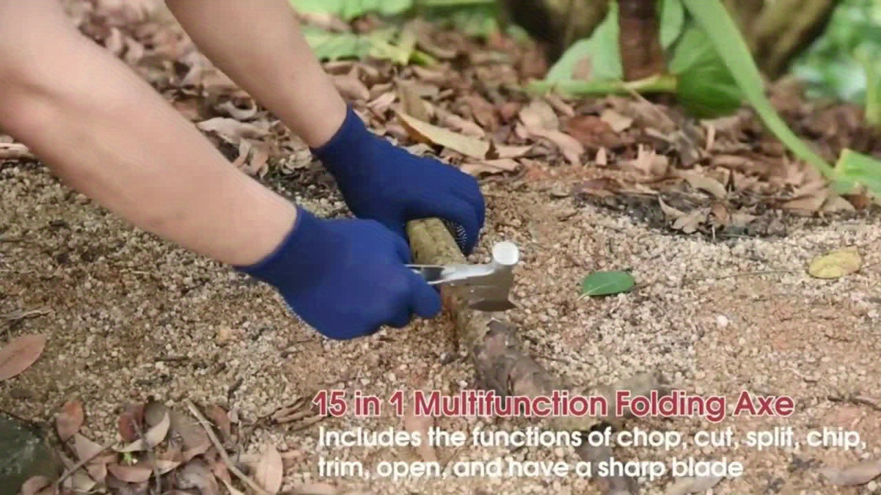 Survival Kit" of Professional Survival Equipment And Devices Outdoor Multifunctional Tools. Suitable for Male Fathers And Husbands Who Enjoy Camping And Outdoor Adventures