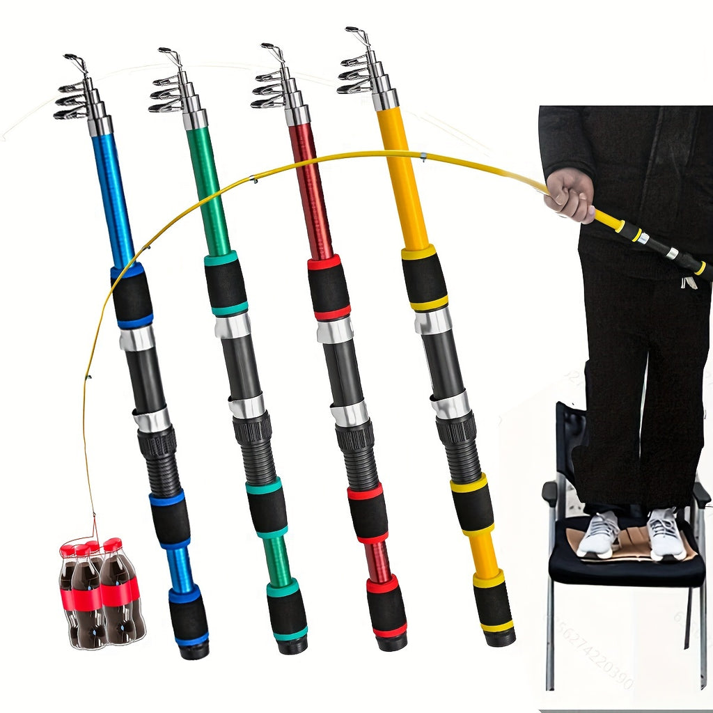 Travel Telescopic Fishing Rod: Enjoy Fishing Anywhere With This Lightweight Glass Fiber Fishing Rod