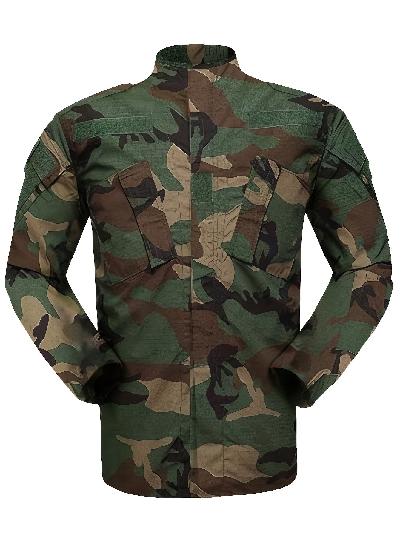 2-Pack Men'S Tactical Cargo Pants & Outdoor Jacket Set - Durable, Lightweight Ripstop Fabric, Slim Fit with Multiple Pockets for Hunting, Training, Hiking, Camping - All-Season Comfort, Hunting Gear, Camping Attire, Sporty St