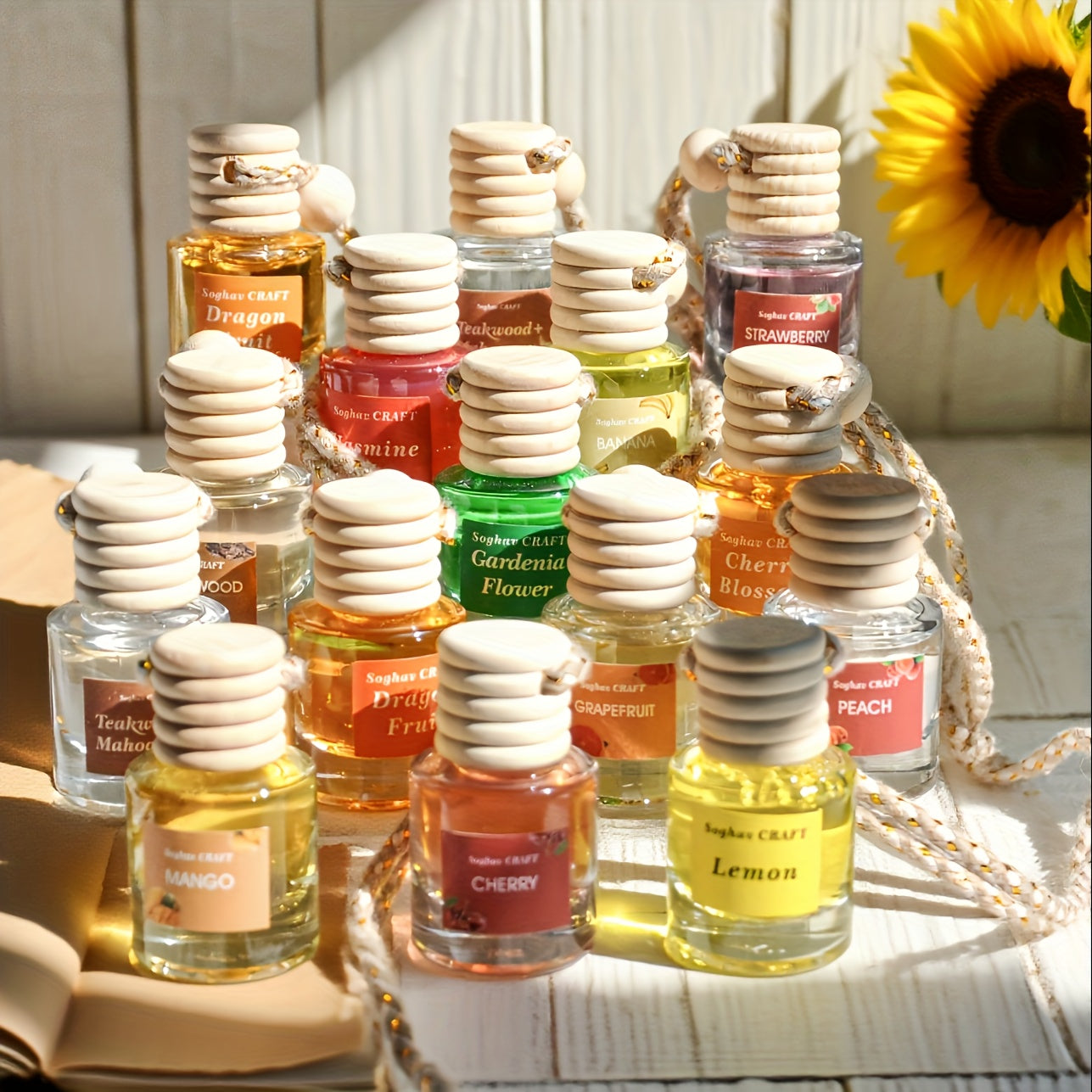 36pcs Car Air Freshener, Car Accessories for Women, Long-Lasting Teakwood Scent Diffuser, Car Fragrance, Vehicle Freshener, Car Scent Diffuser, Aromatic Car Decor, Decorative Car Accessory, Highquality Diffuser, Longlasting S