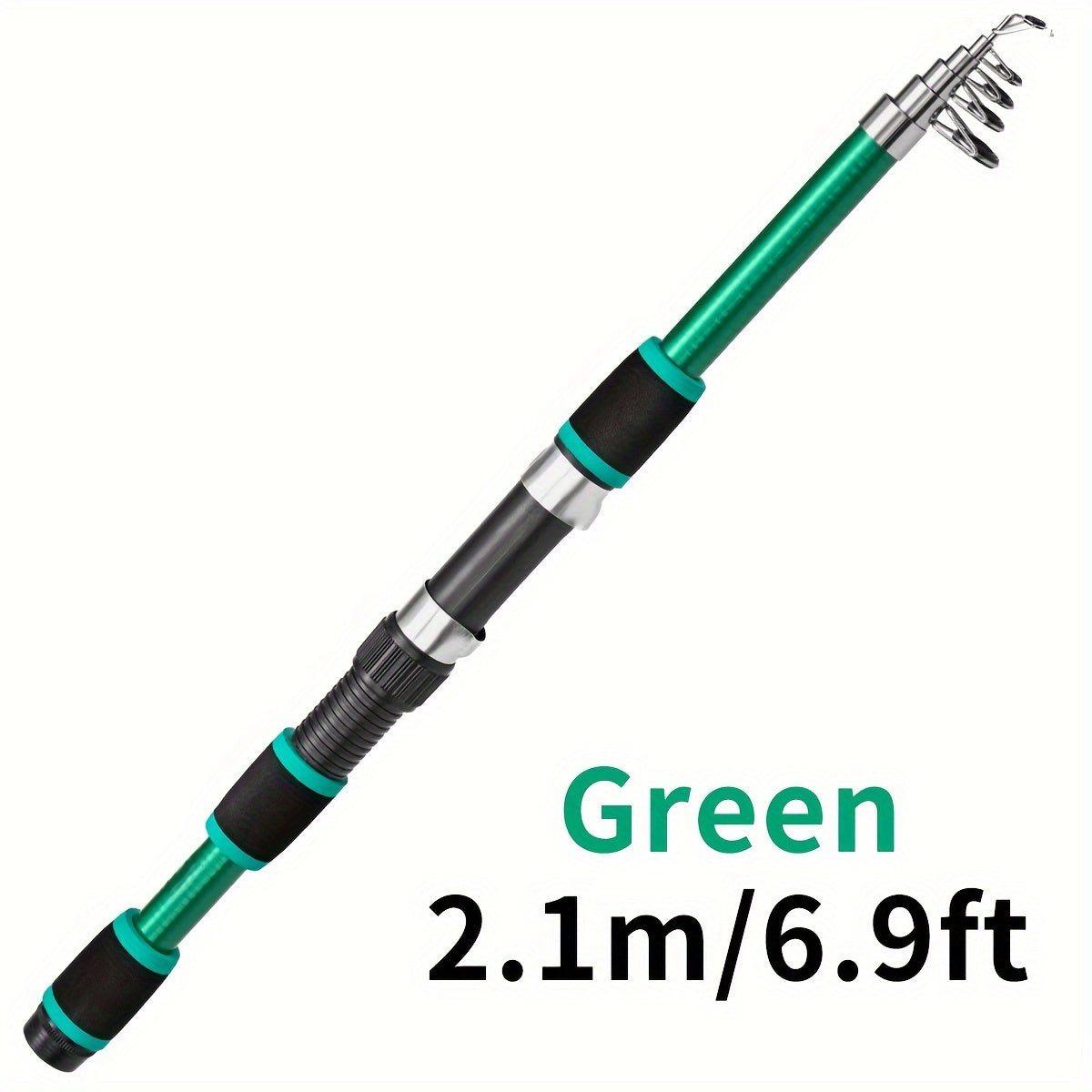 Travel Telescopic Fishing Rod: Enjoy Fishing Anywhere With This Lightweight Glass Fiber Fishing Rod