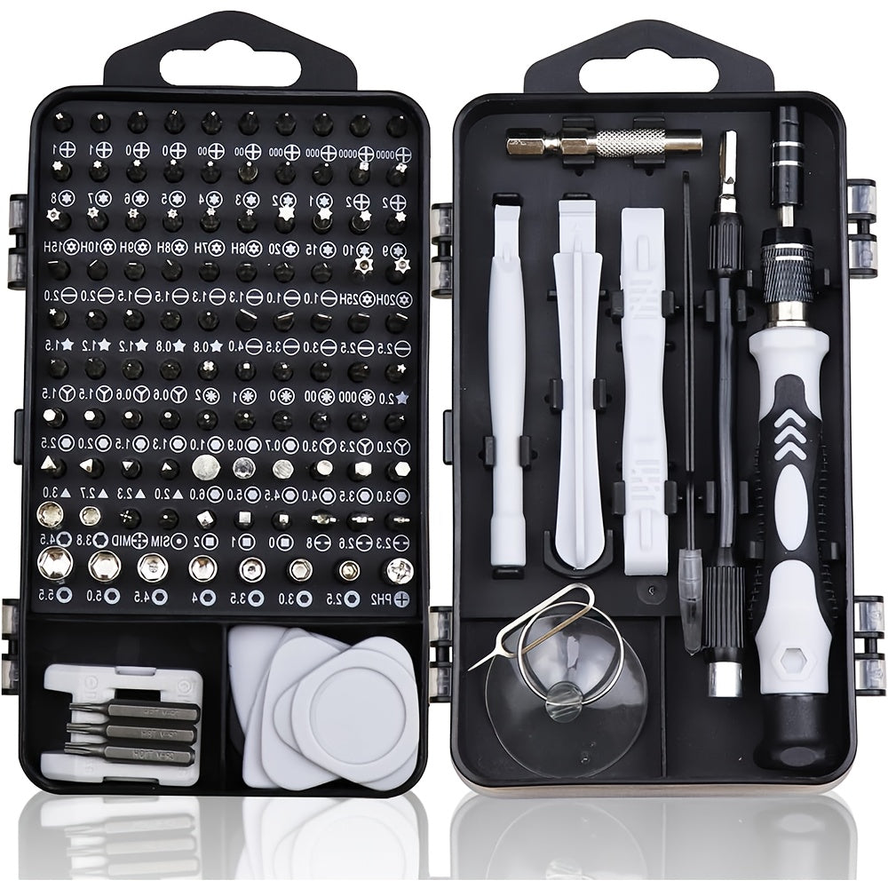 Precision Screwdriver Set, 115 in 1 Screwdriver Sets Screwdriver Bit Sets DIY Repair Tools Kit for iPhone Laptop PC Watch Glasses and Other Electronics, Mini Screwdriver Set with Case