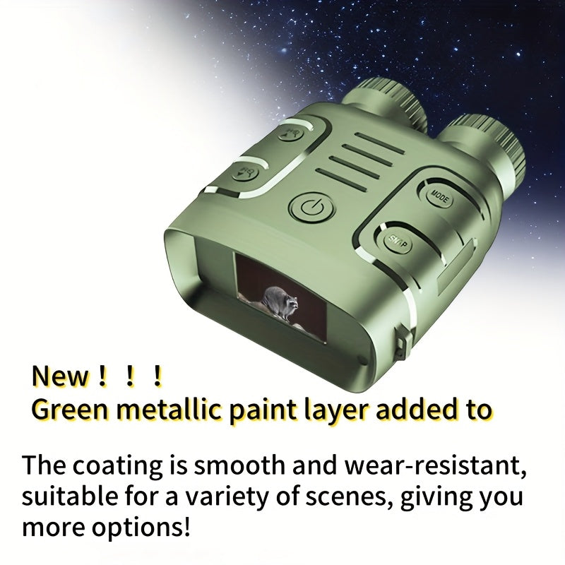 NovaLens 1080P Night Vision Binoculars Goggles HD 10X Zoom, Day/Night Use 800m Range, Photo/Video Recording for Hunting/Fishing/Camping with 2.4" Screen -Outdoor Survival Gear, Perfect Gift for Men Ideal for Wildlife Observat