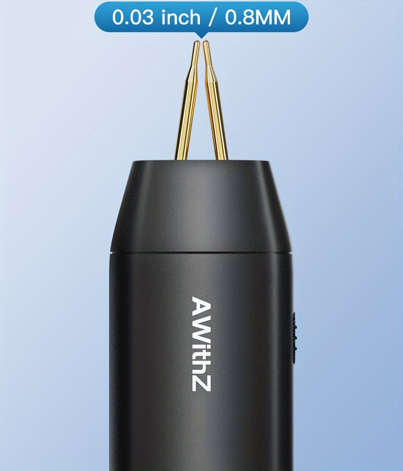 Portable Handheld Spot Welder Kit with 18650 Lithium Battery - USB Rechargeable, Ideal for Nickel Sheets & DIY Projects