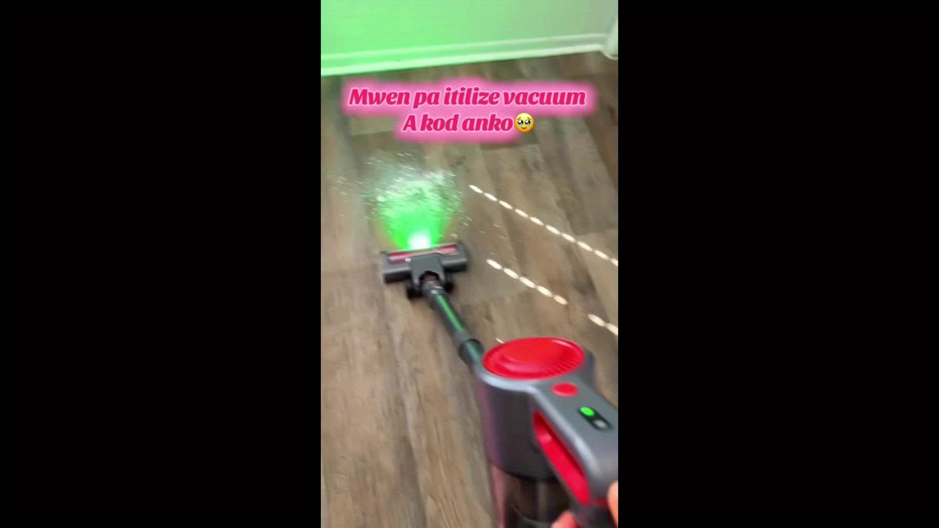 55-70 KPA Lightweight Vacuum Cleaner with Upgraded Green LED, Anti-tangle Brush, Removable Battery, Multiple Suction Levels, Up to 45 Minutes Of Battery Life, Women's Car Accessories, Vacuum Cleaner for Carpets, Pet Hair, And