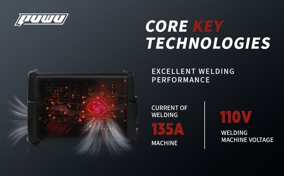 135A 110V Stick/Lift TIG 2-in-1 Welder Dc Inverter Welder With LCD Digital, Thermal Protection, Electrodes, Hot Start Portable MMA Arc/Lift TIG Welder